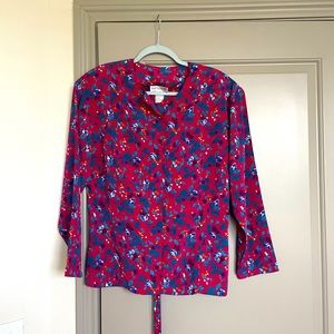 Vintage floral blouse